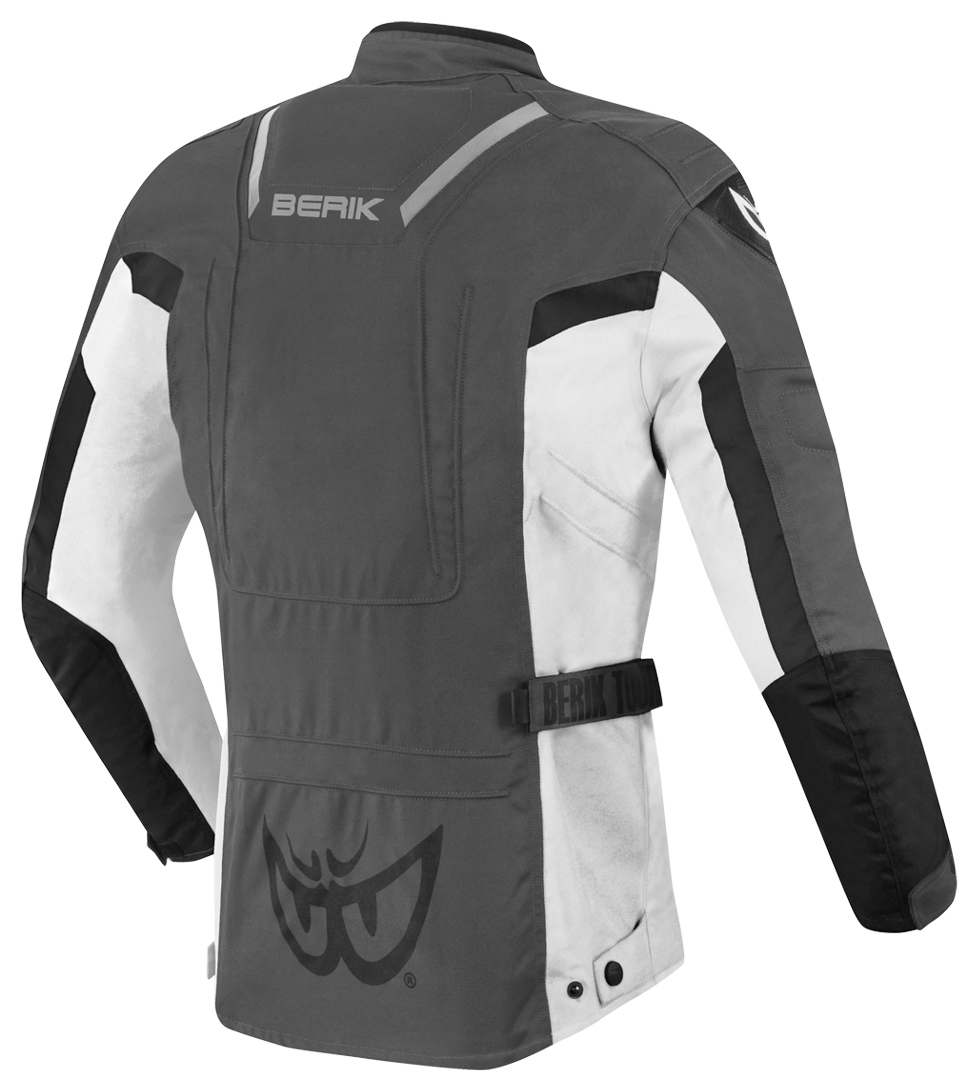 Berik Tourer Waterproof Motorcycle Textile Jacket grey/black/white 54 Figure 2