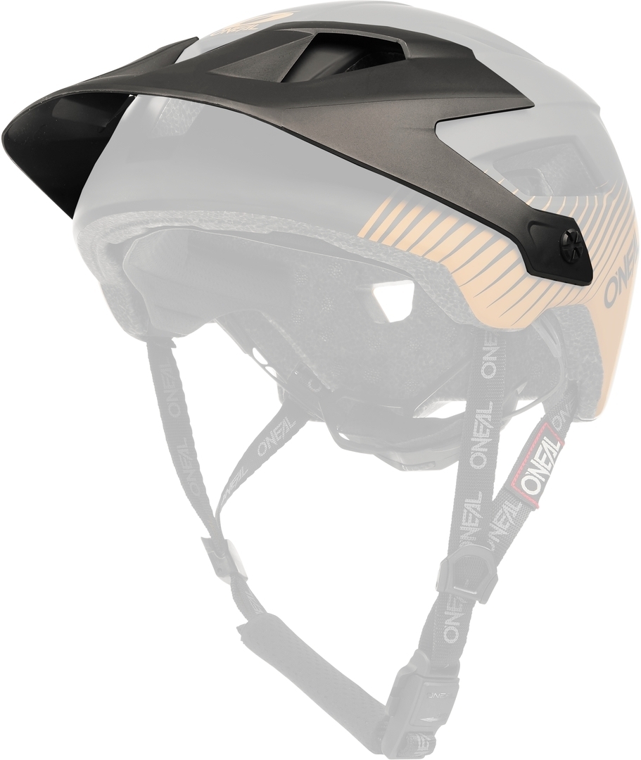 Oneal Defender Grill Vârful Casca negru/galben Figura 4
