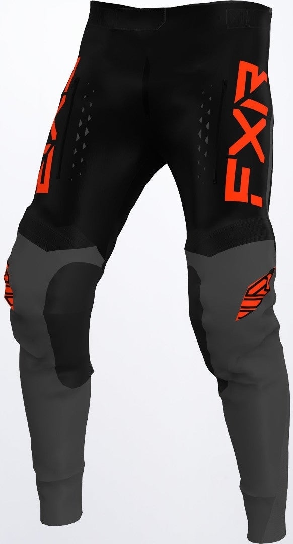 FXR Off-Road RaceDiv Motocross Hose schwarz/rot 36 Abbildung 1