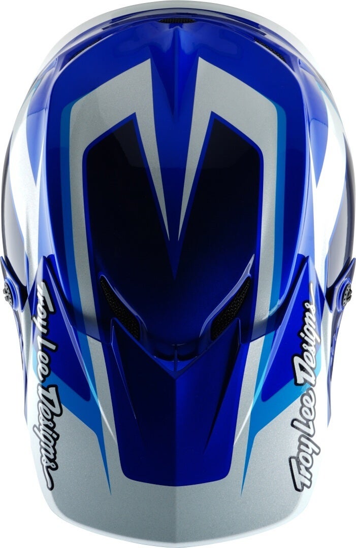 Troy Lee Designs GP Shutter Motorcross helm blauw M (57/58) Figuur 8