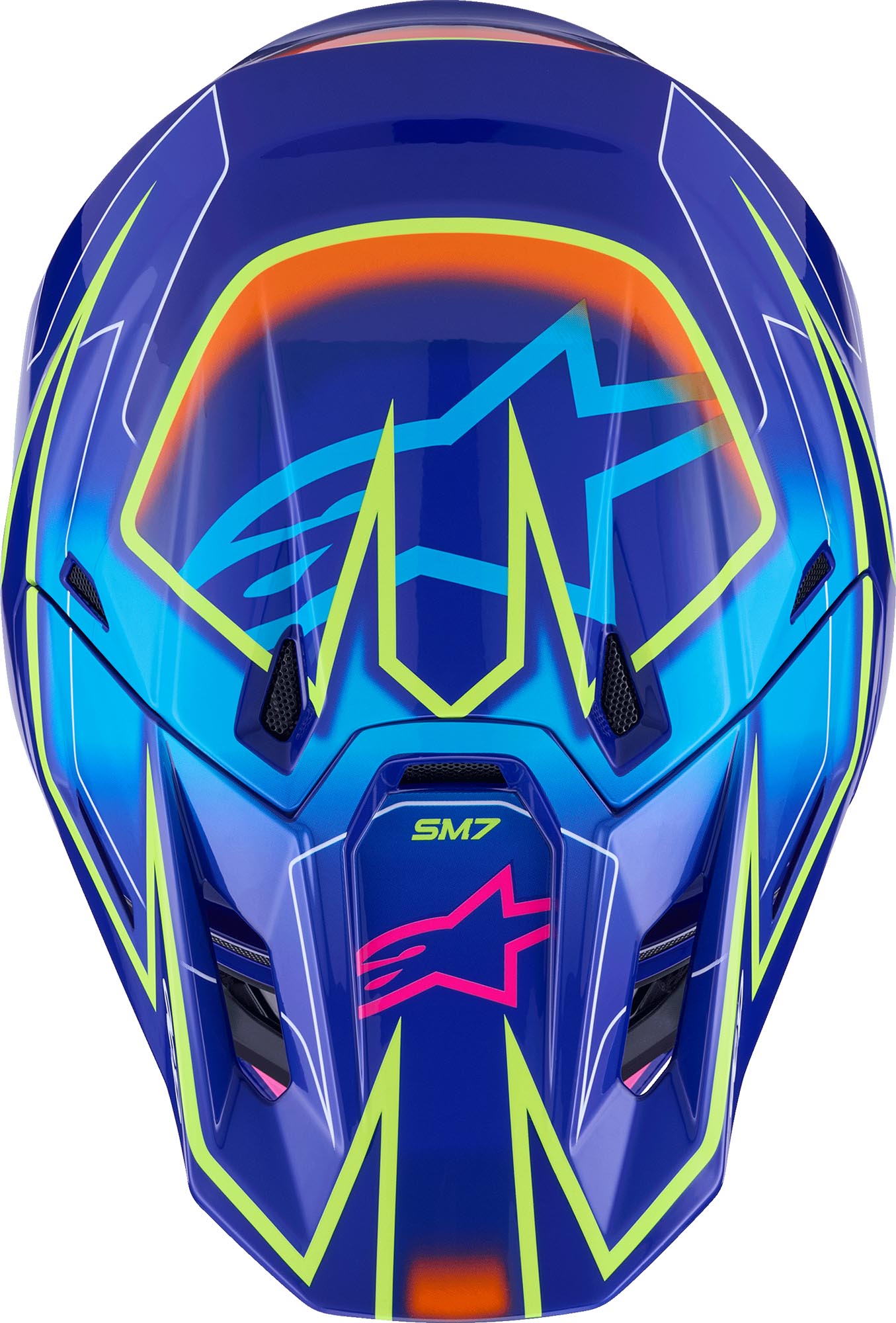 Alpinestars SM7 Cast Motocross Helmet XL Figure 4