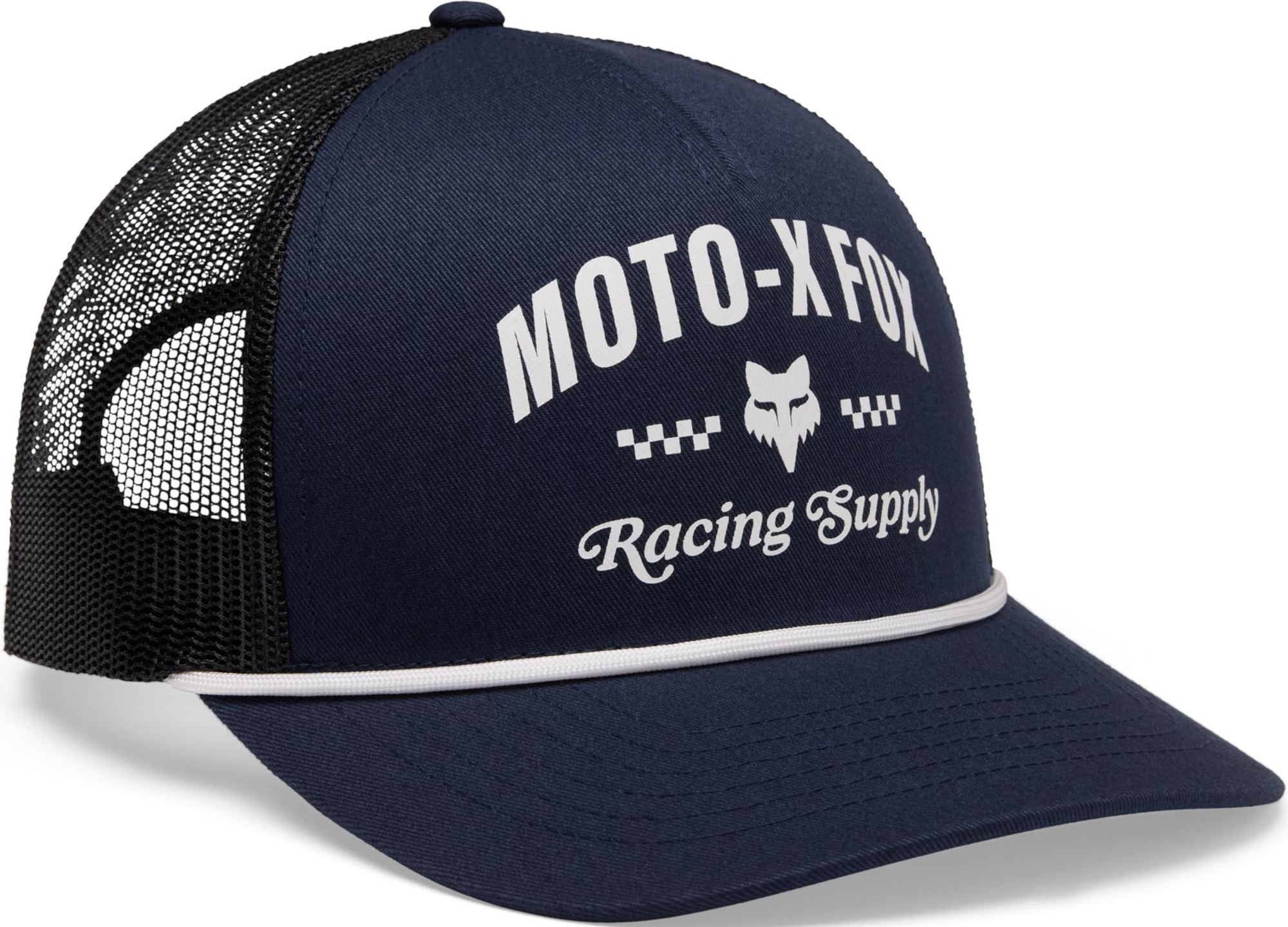 FOX Supply Mesh Rope Șapcă de camionagiu pentru doamne albastru închis Figura 1