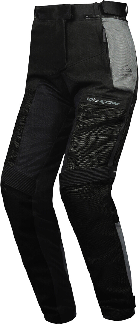 Ixon M-Njord Pantaloni textile pentru motociclete Negru/Verde XL Figura 1