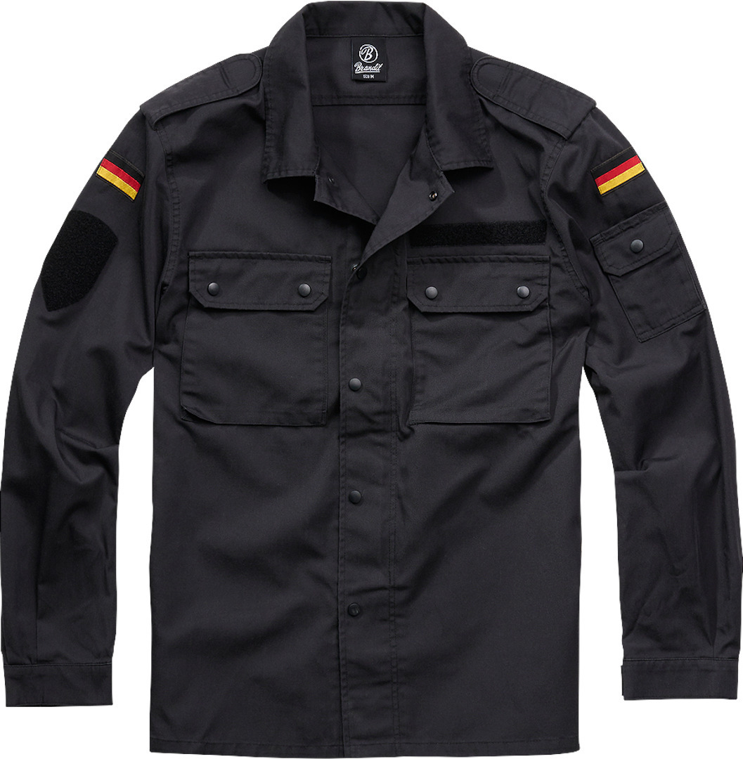 Brandit BW felt bluse jakke Sort XL Figur 2