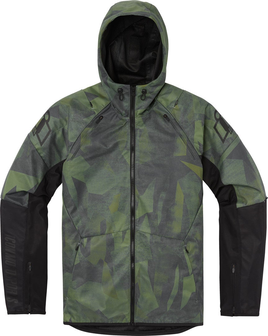 Icon Airform Battlescar Motorcycle Textile Jacket camouflage 3XL Figure 1