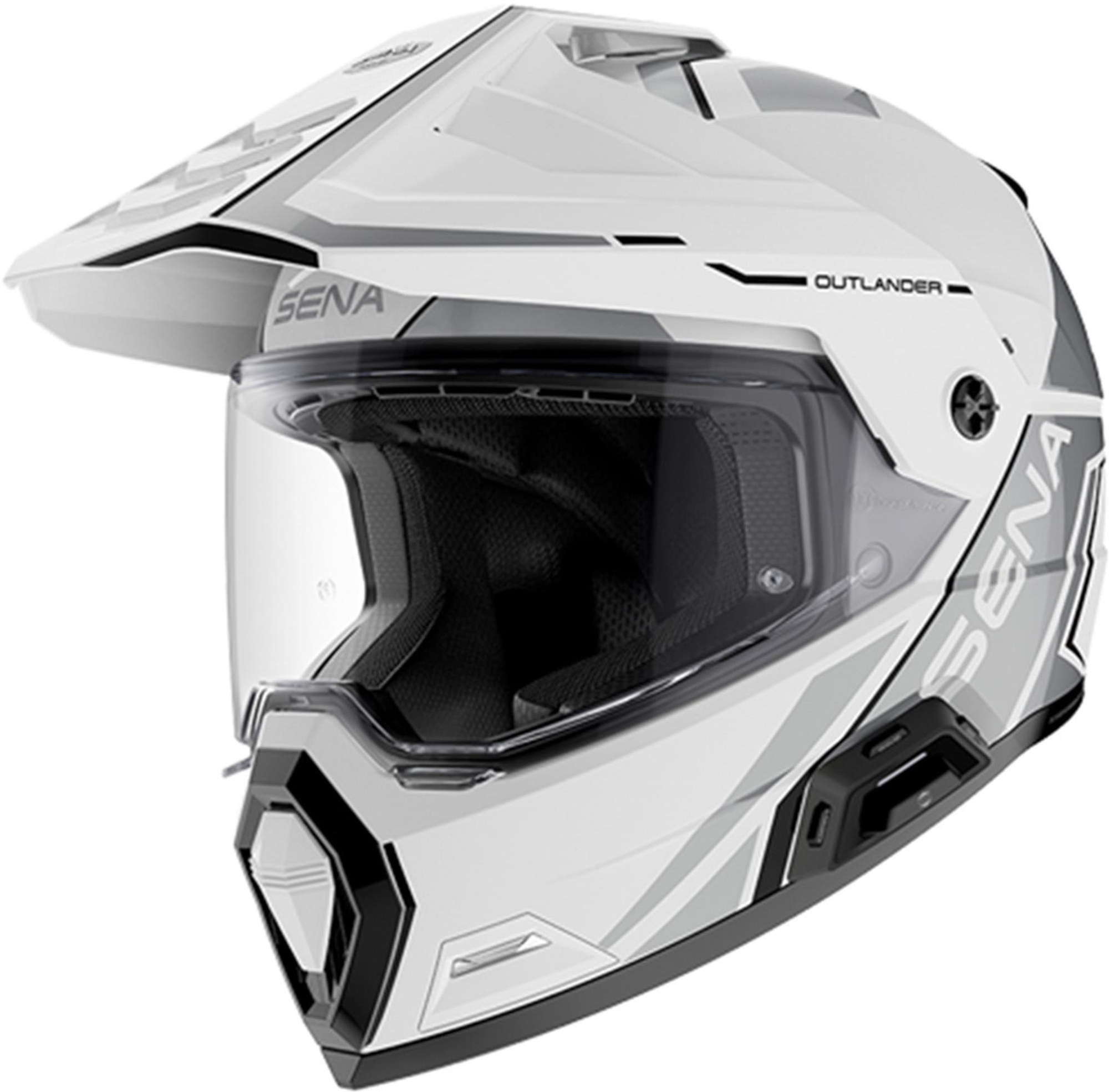 Sena Outlander Bluetooth Enduro Helmet white XL (61/62) Figure 1