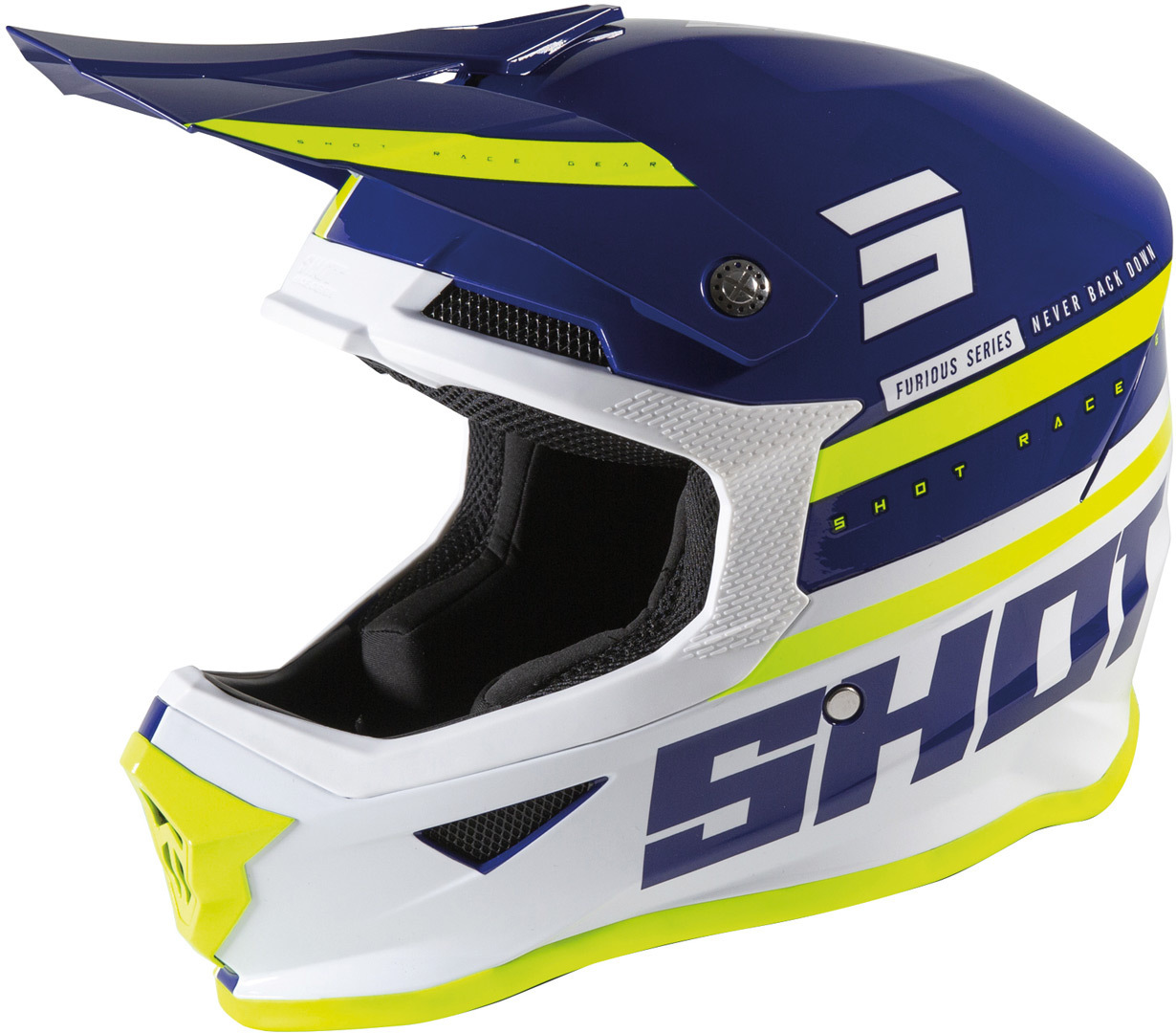 Shot Furious Shining Cască de motocross Articolul principal Figura 1