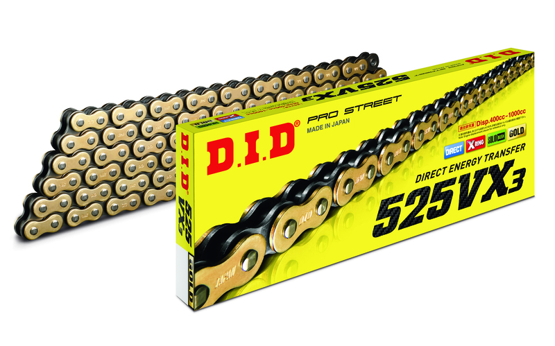 D.I.D 525VX3 X-Ring Drive Chain 525 Figura 1