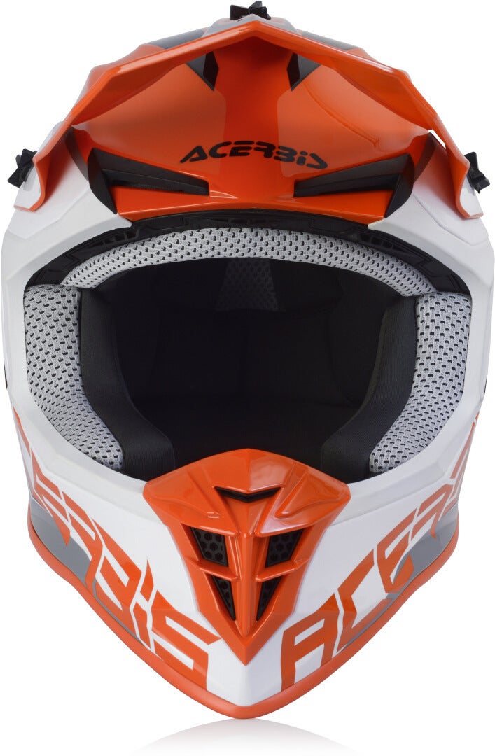 Acerbis Linear Kask motocrossowy pomarańczowo/biały L (59/60) Rysunek 6