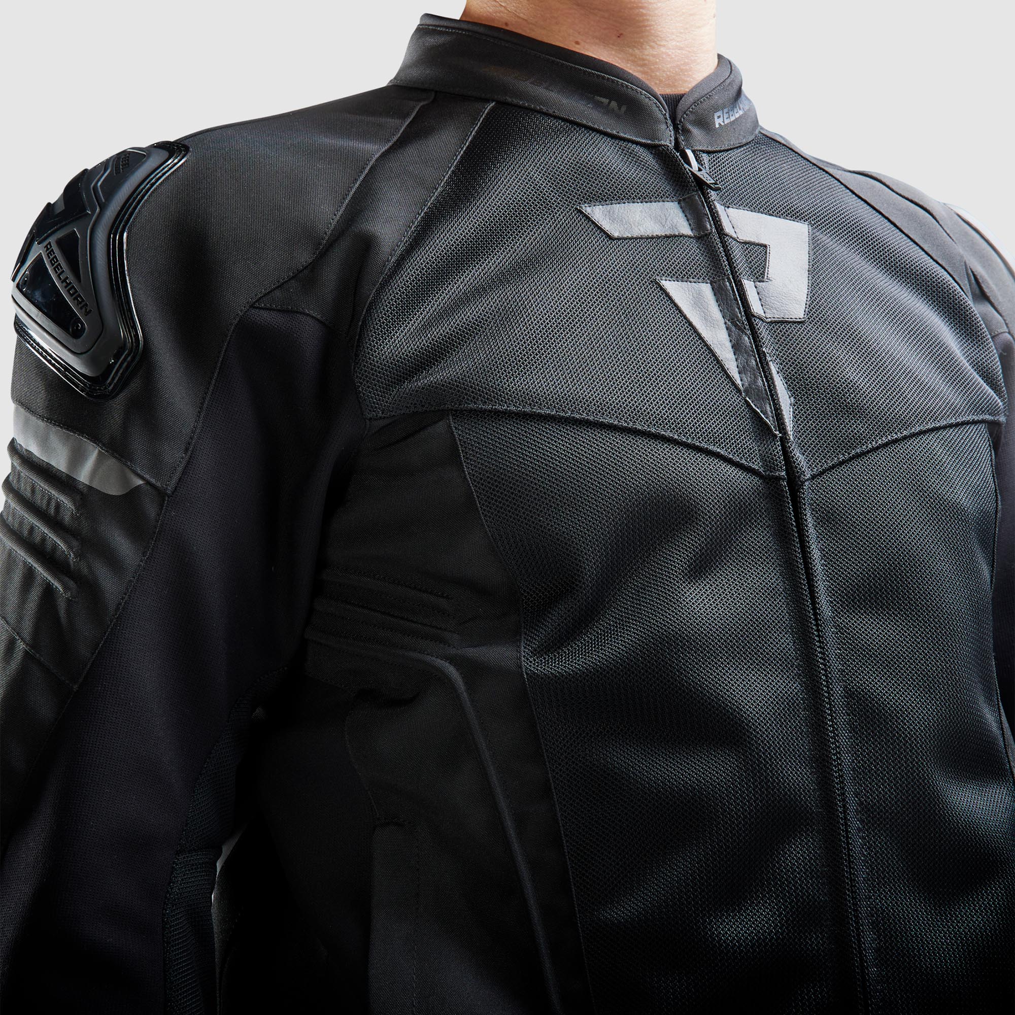 Rebelhorn Vandal Mesh Motorcycle Textile Jacket XL Figure 3