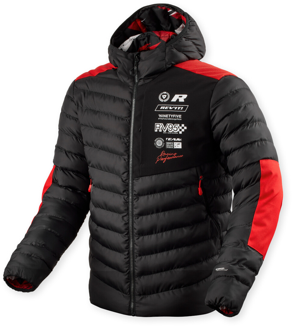 Revit Payload Midlayer Funktionsjacke schwarz/rot XL Abbildung 1