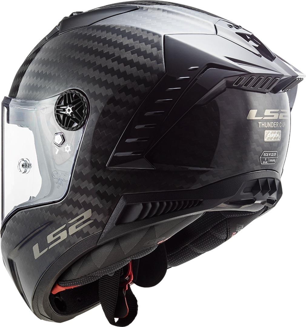 LS2 FF805 Thunder Racing FIM 2020 Carbon Hjälm S (55/56) Figur 8
