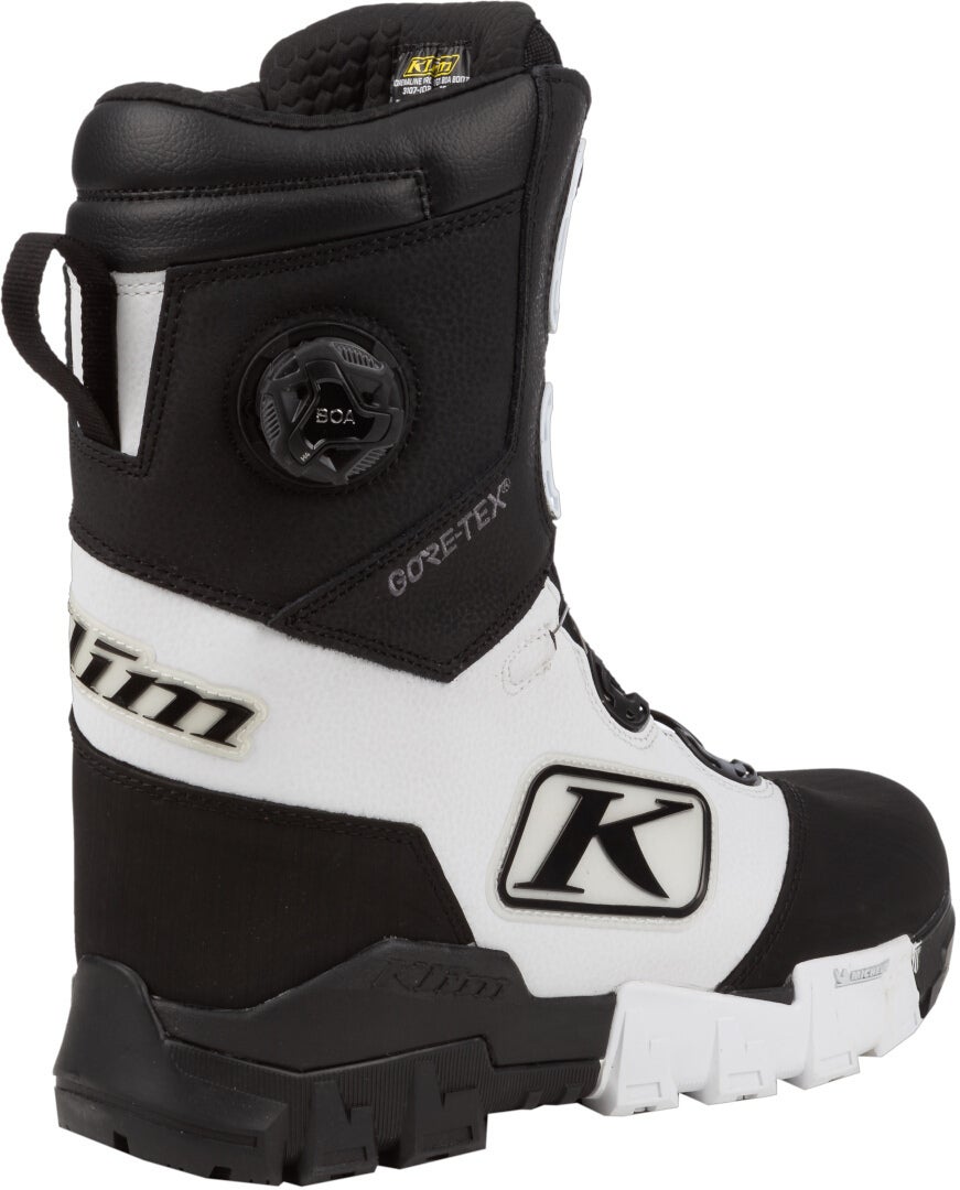 Klim Adrenaline Pro S GTX BOA Snowmobile Boots black/white 9 Figure 8