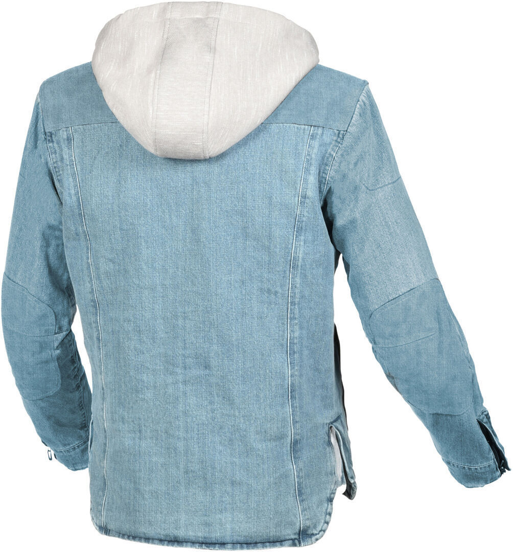 Macna Inland Motorfiets textiel jas Lichtblauw XL Figuur 2