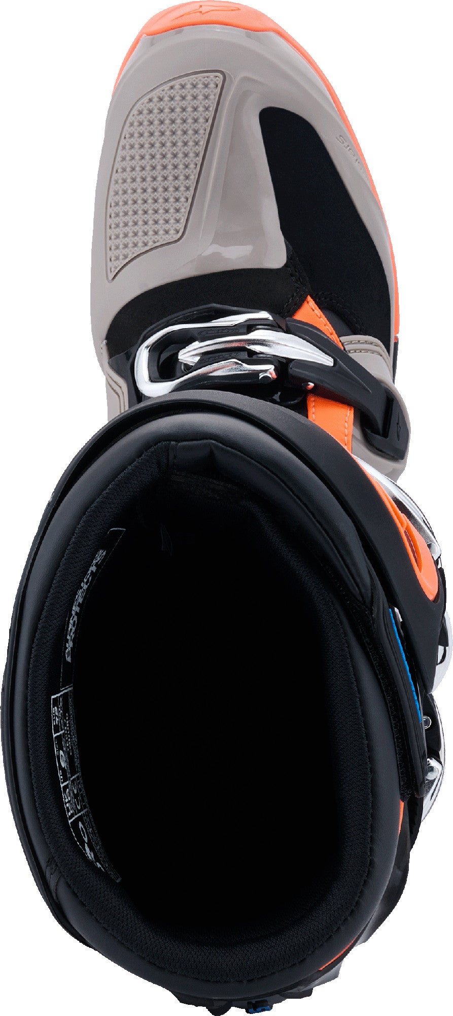 Alpinestars Tech 7 Enduro 2026 Bottes de motocross Gris/Noir/Orange 10 Figure 6