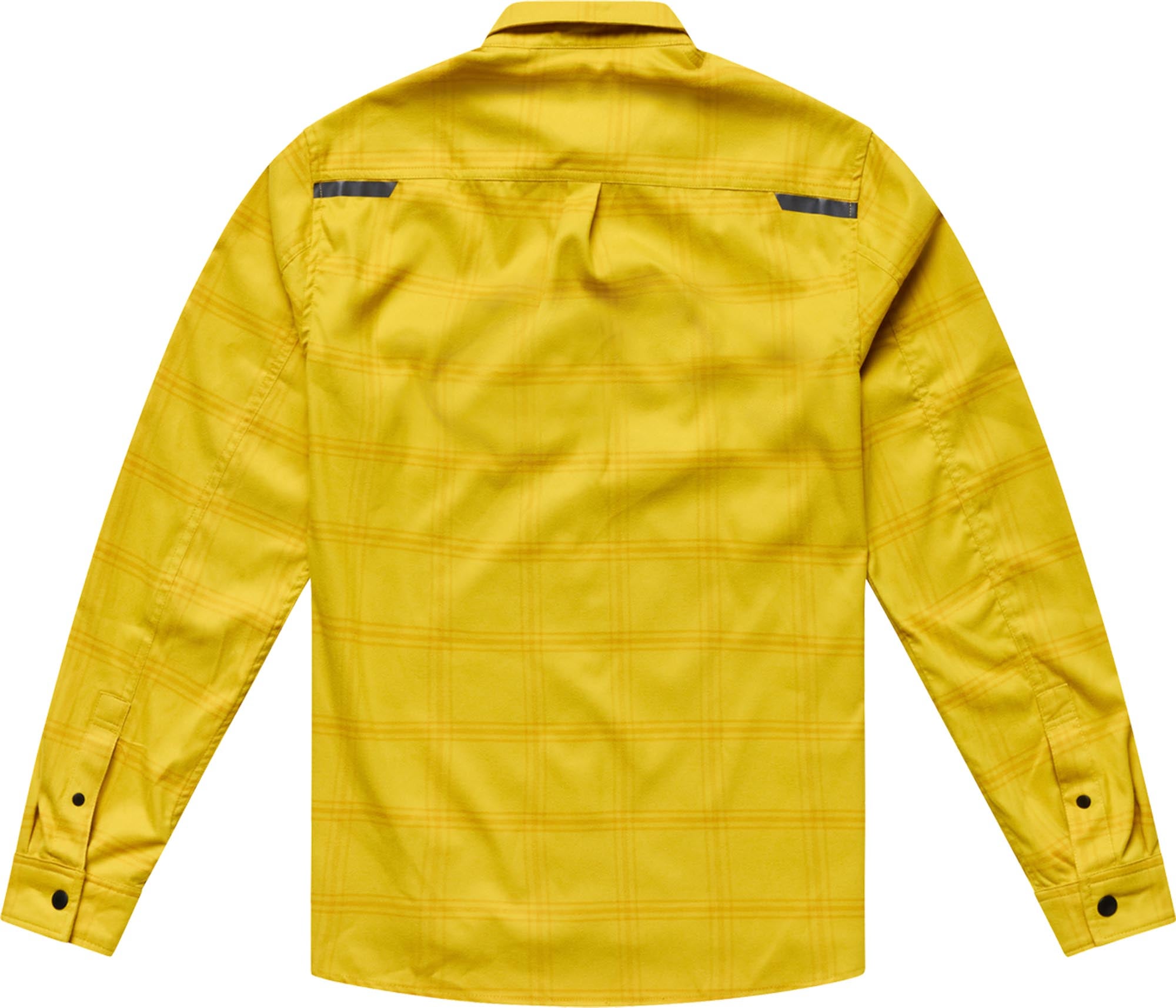Troy Lee Designs Ruckus Ride Flannel Bicycle Shirt yellow XXL Figure 2