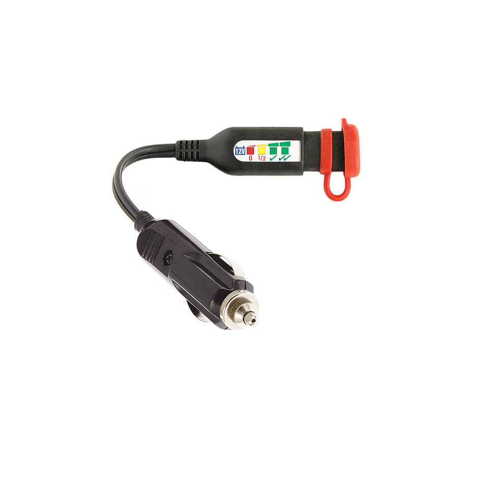 OPTIMATE Batteriestatus-Monitor mit Stecker für Autosteckdose (No.126) Figura 1