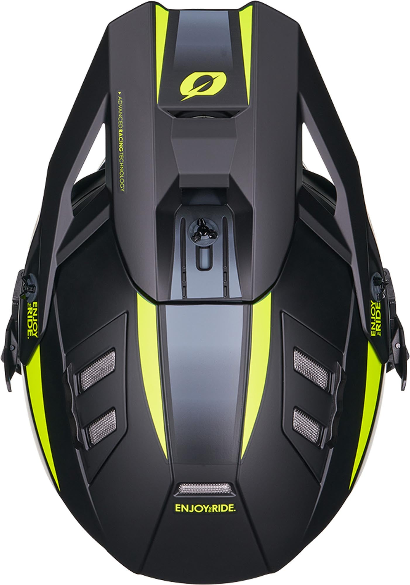 Oneal EX-SRS Magma Cască de motocross negru/neon/galben M (57/58) Figura 9