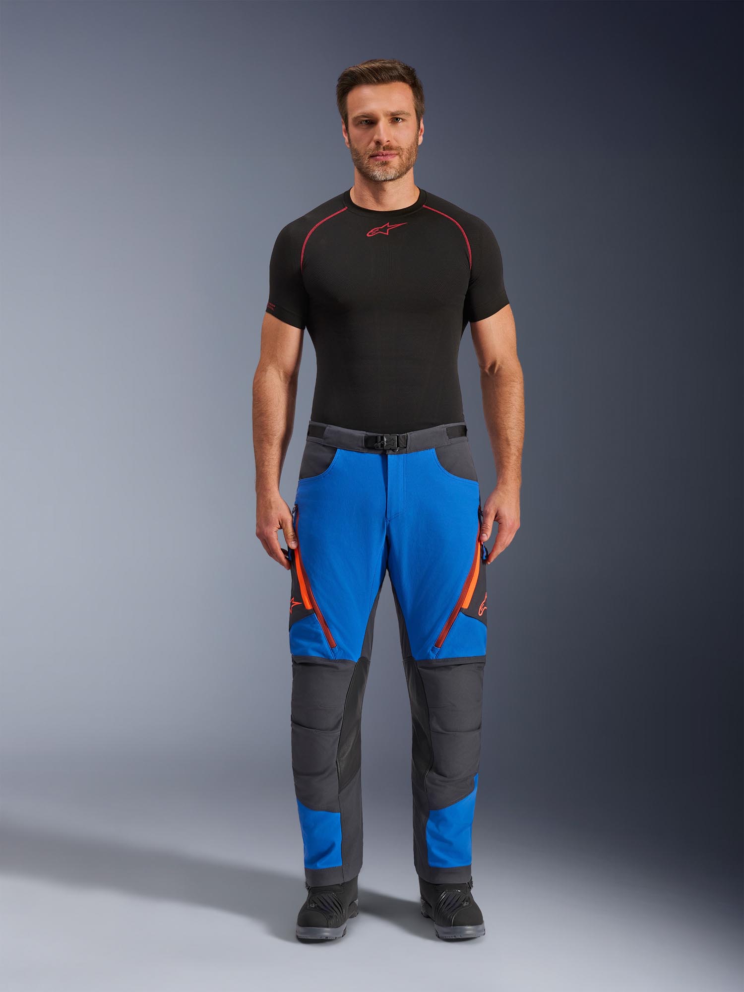 Side view of Alpinestars Maxdura Dual Motorcycle Textile Pants
