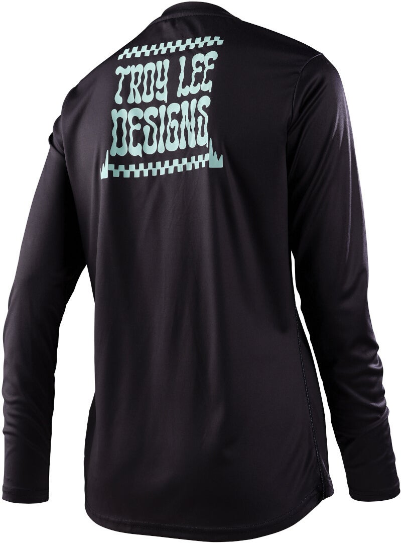 Troy Lee Designs Lilium Micayla Gatto Ladies Cykeltrøje Sort M Figur 2