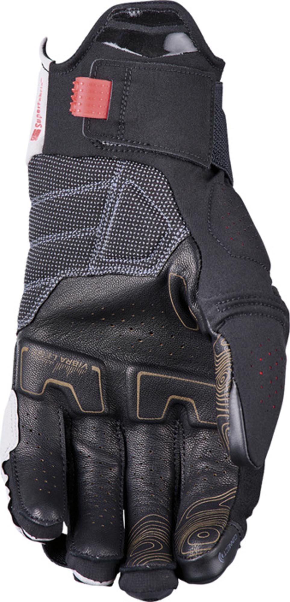 Five TFX1 Airflow Motorcykelhandsker grå/sort/rød S Figur 2