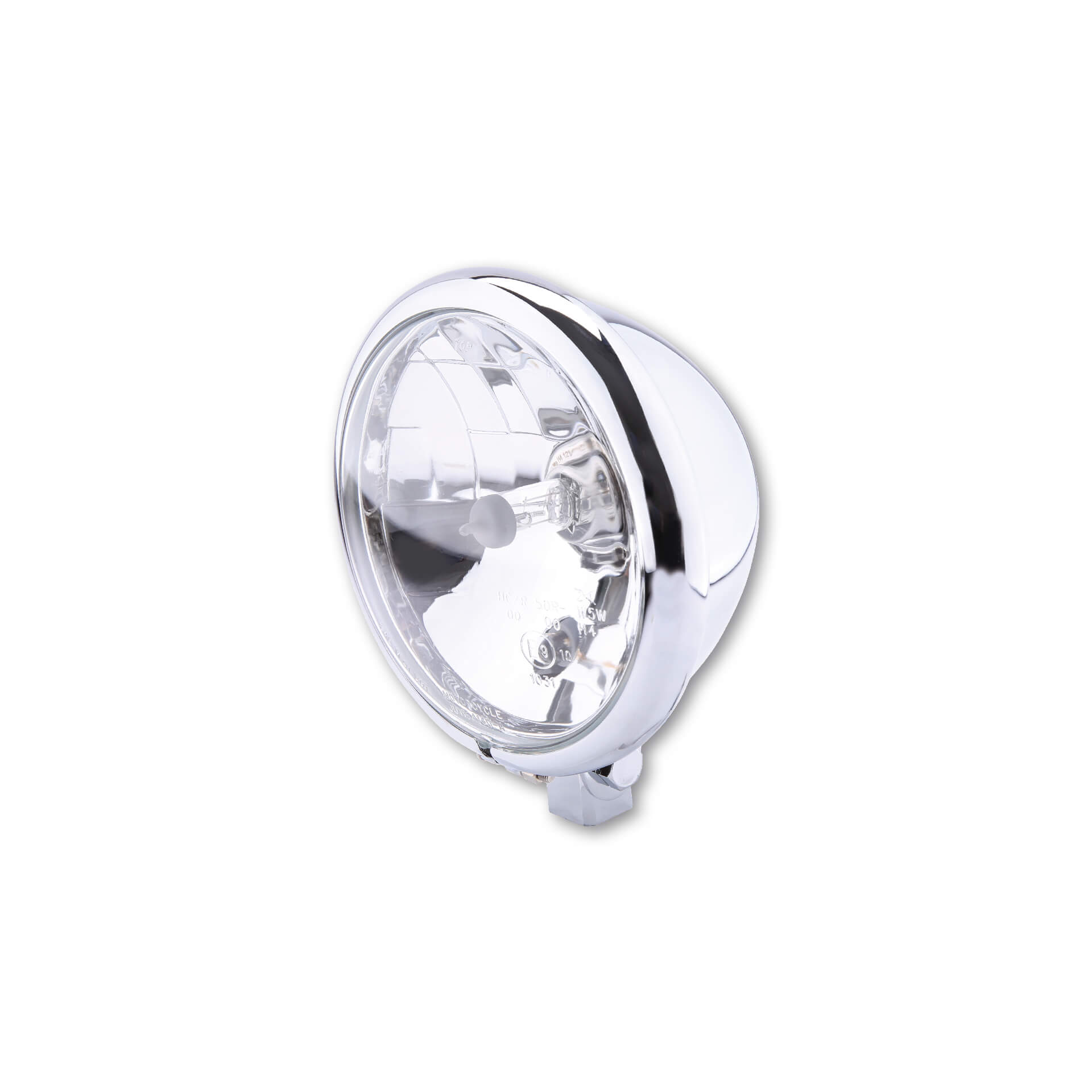 SHIN YO 5 3/4 Zoll Scheinwerfer Bates Style Chrome Figura 1 SHIN YO 5 3/4 Zoll Scheinwerfer Bates Style Chrome Figura 1