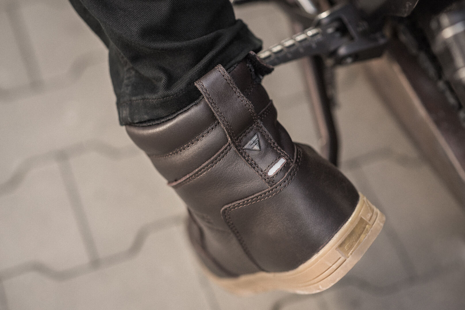 SHIMA Blake perforowane buty motocyklowe brązowy 45 Rysunek 4