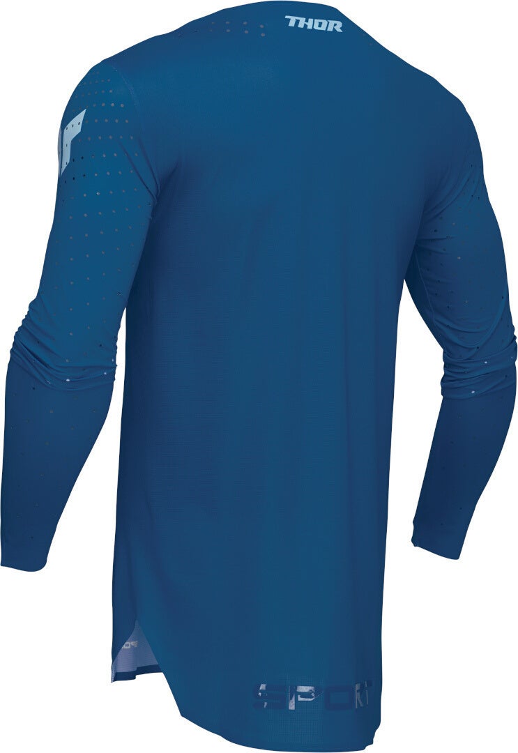 Thor Sportmode Brave Motocross trøje blå/gul 3XL Figur 4