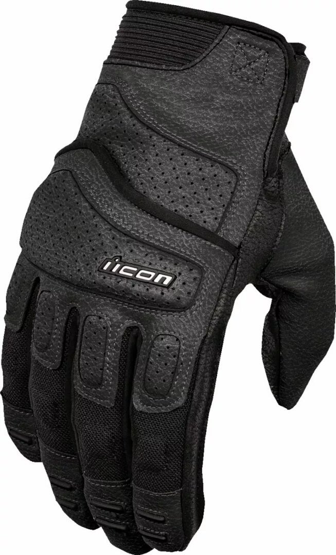 Icon Superduty3 Motocycle Gloves black L Figure 1