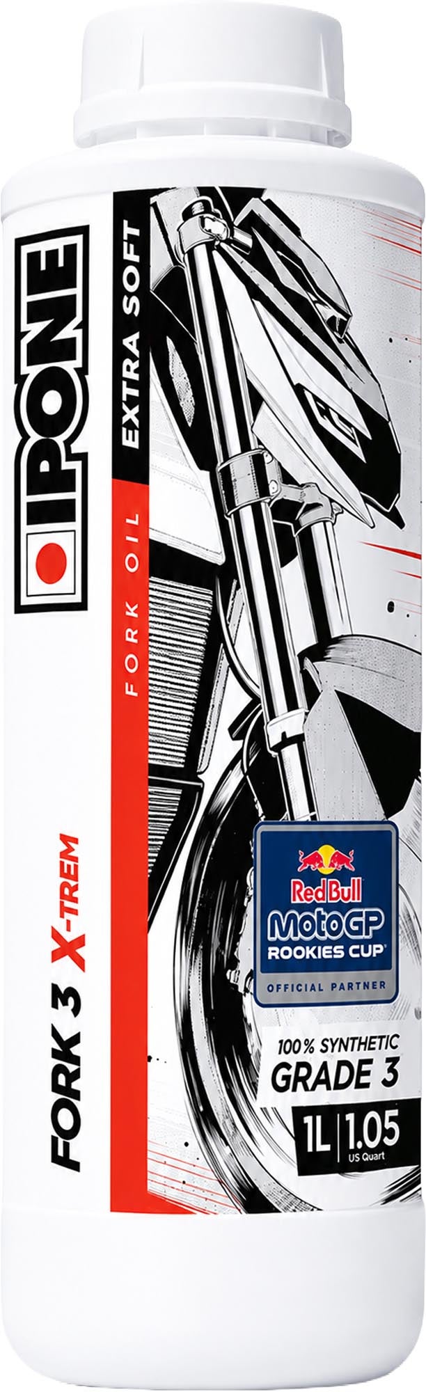 IPONE Fork Fluid 3 Gaffelolja 1 liter Figur 1