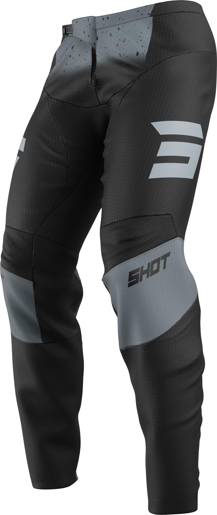 Shot Devo Blast Motorcross broek zwart/grijs 34 Figuur 1