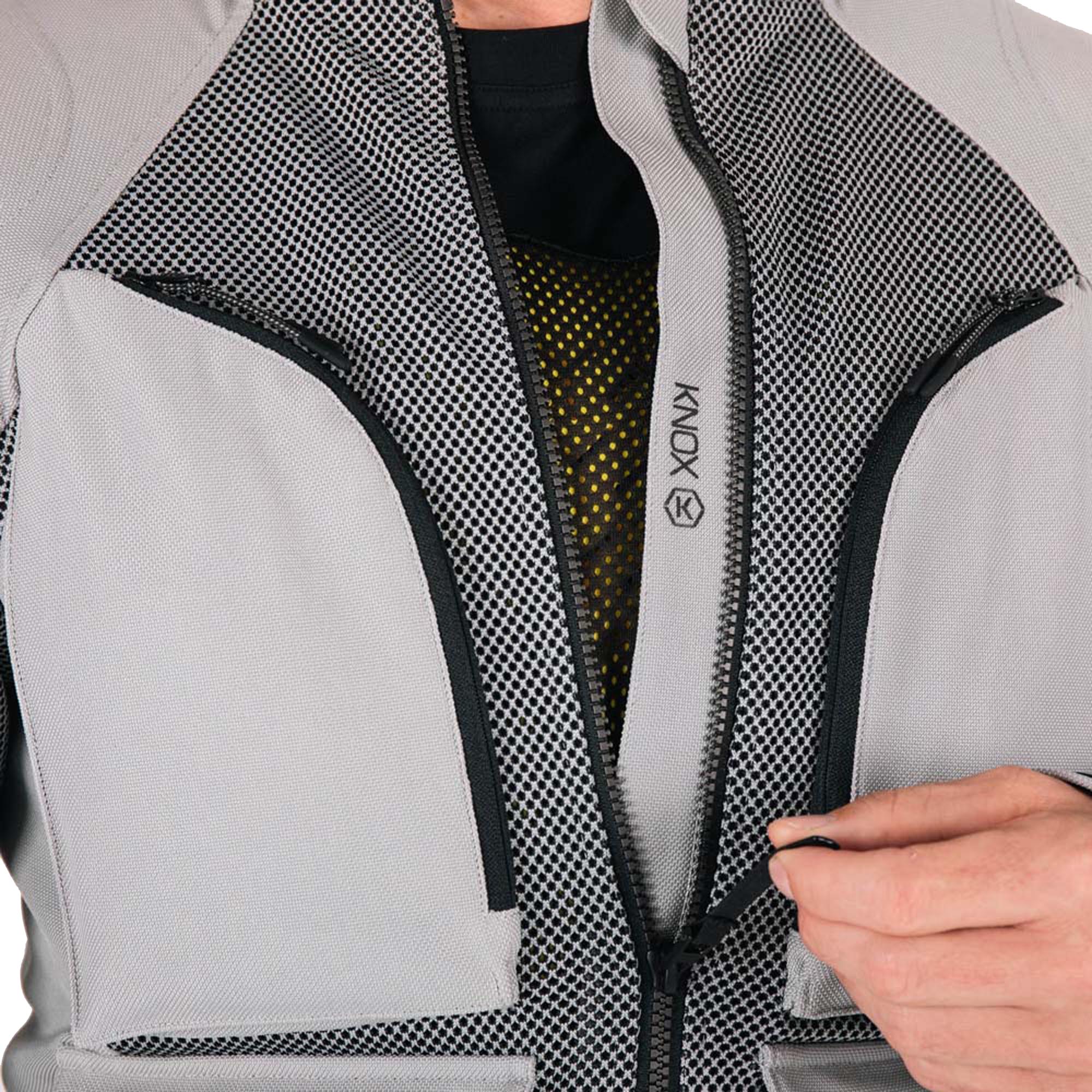 Knox Tor Veste protectrice de moto gris XL Figure 6