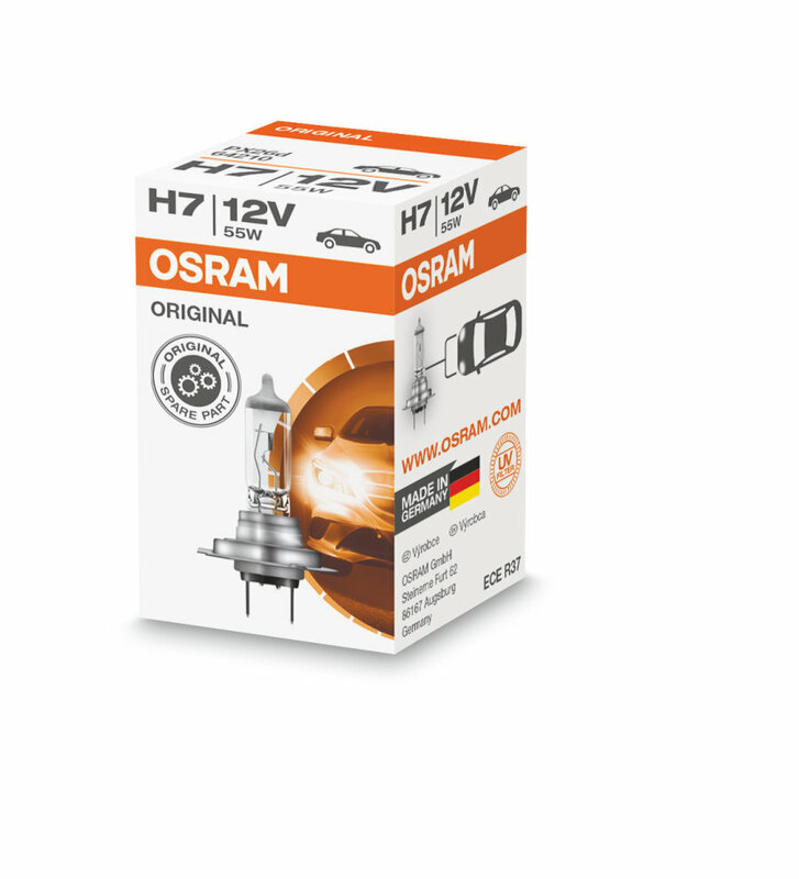 OSRAM Linia originală a becului H7 12V/55W - x1 Figura 4