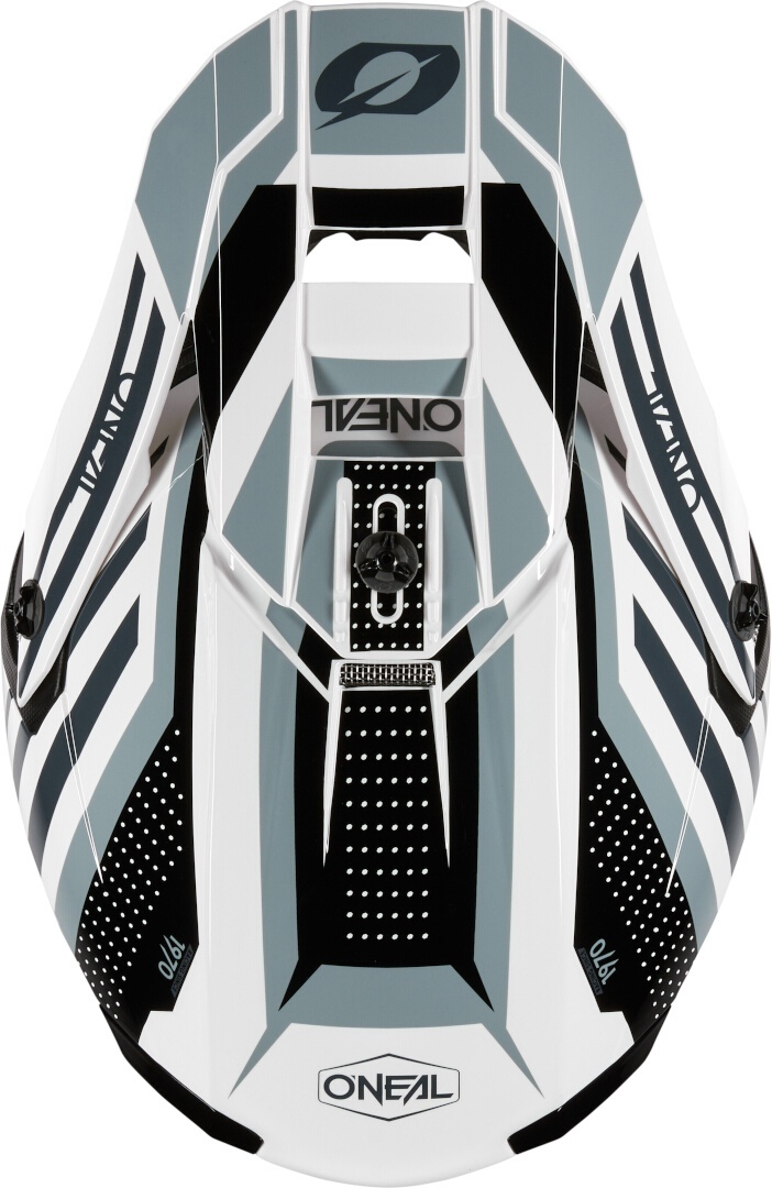 Oneal 5SRS Polyacrylite Spike Casco da motocross Bianco/nero M Figura 8