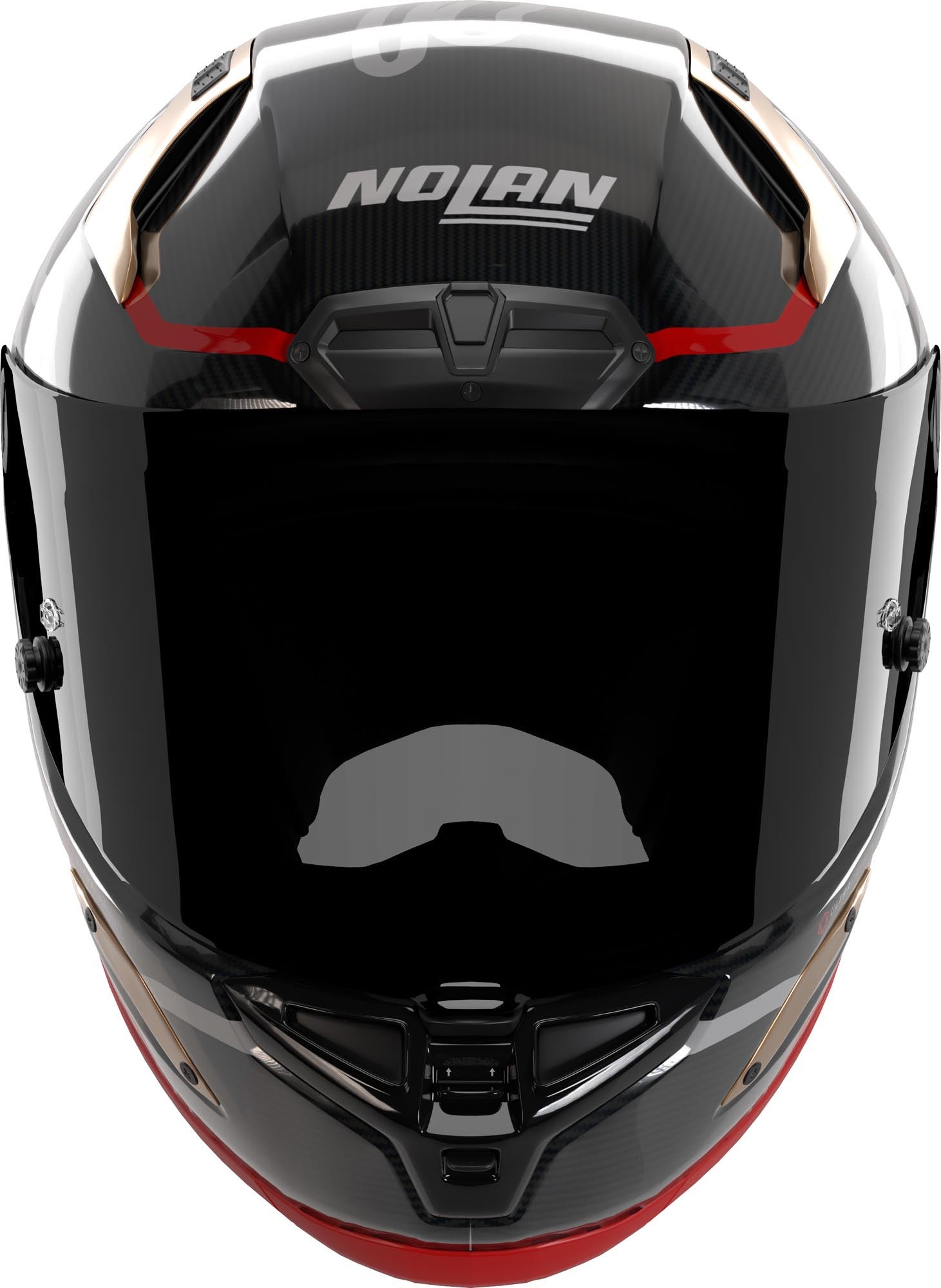 Nolan X-804 RS Ultra Carbon SBK Casque Gris/Rouge S (56) Figure 4