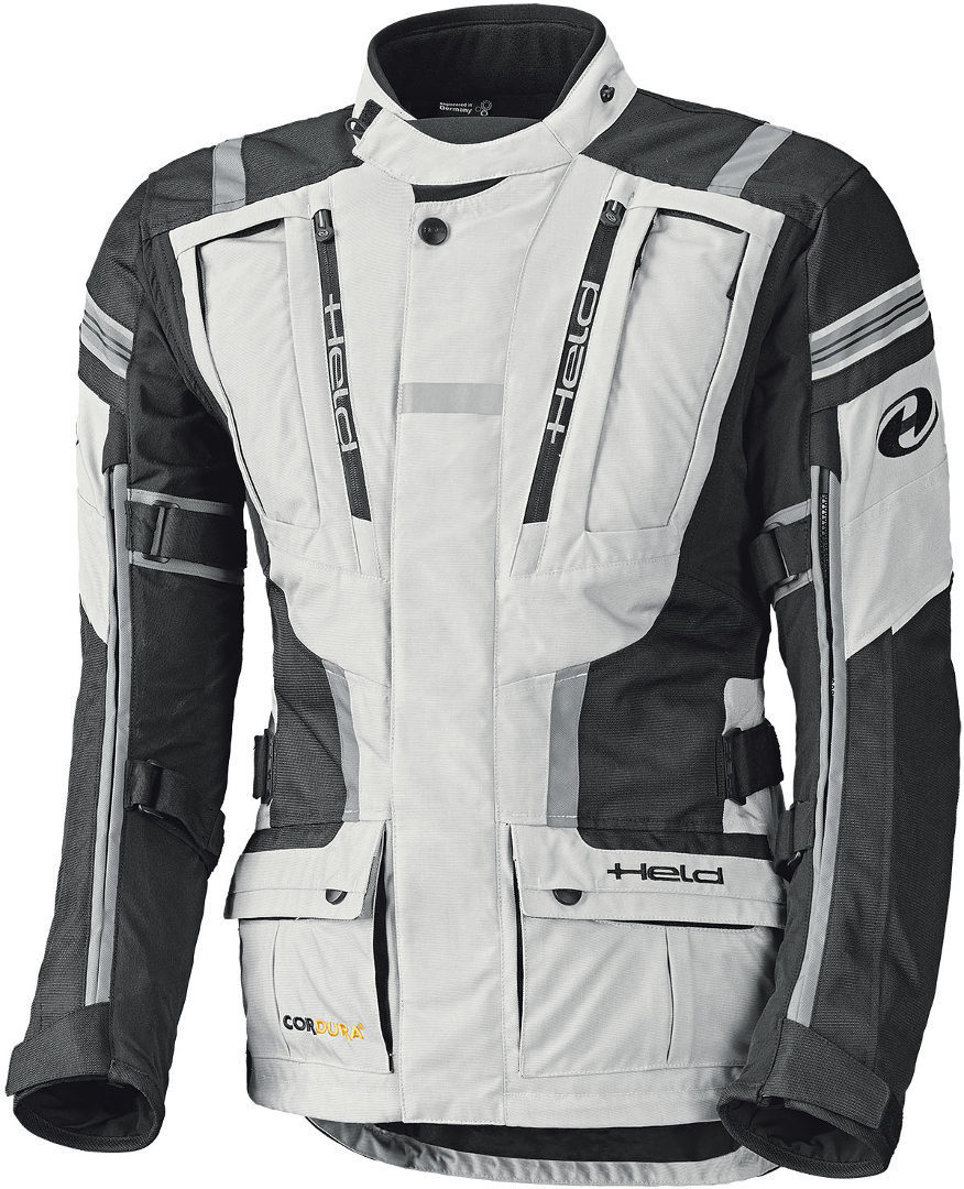 Held Hakuna II waterproof Motocycle Textile Jacket grey/black L Figure 1