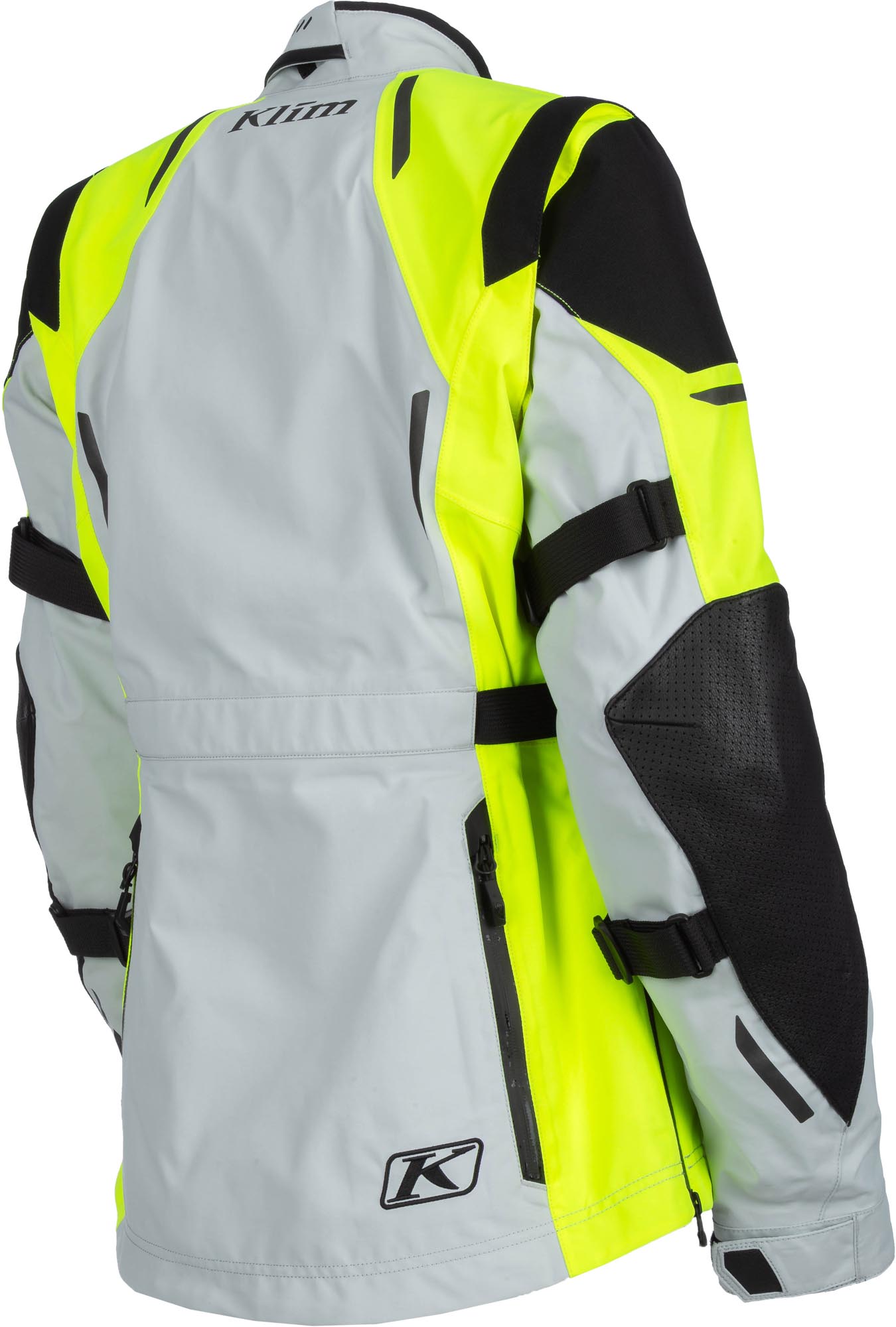 Klim Altitude Rogue Gore-Tex Veste textile moto pour dames Gris clair/jaune L Figure 4