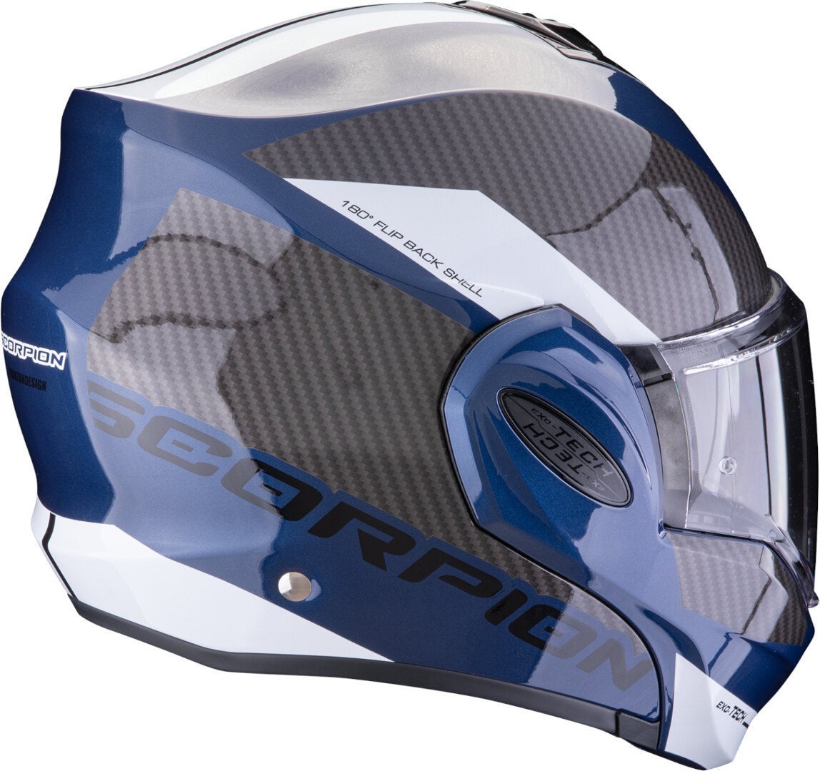 Scorpion Exo-Tech Evo Team Hełm niebieski//biały XXL (62/63) Rysunek 2