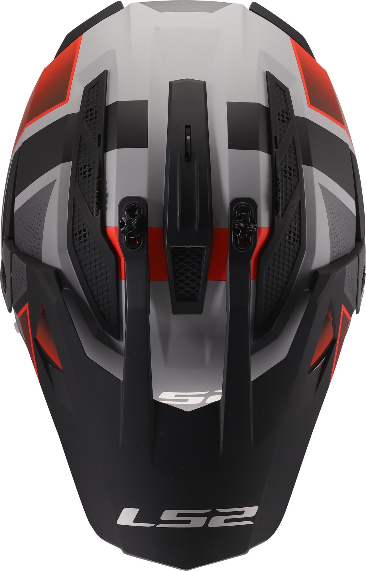 LS2 MX702 Pioneer II Block Enduro Helmet grey/red XXL (63/64) Figure 9