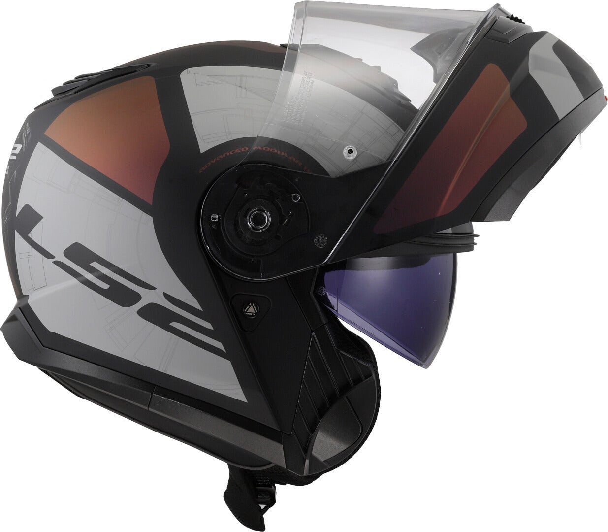 LS2 FF908 Strobe II Orion Hjelm XXL (63/64) Figur 11