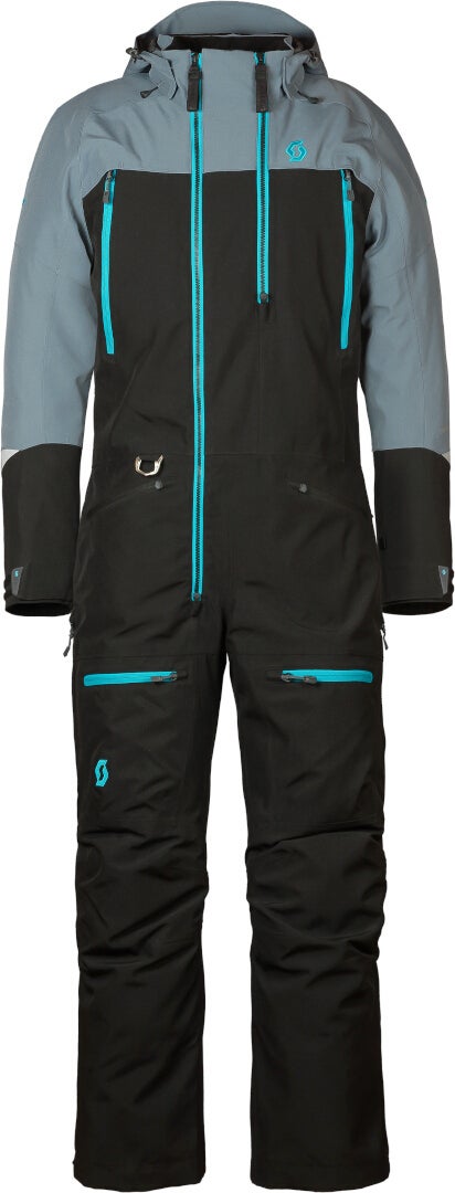 Scott Roop Dryo Ladies One Piece 1-Teiler schwarz/blau S Abbildung 4