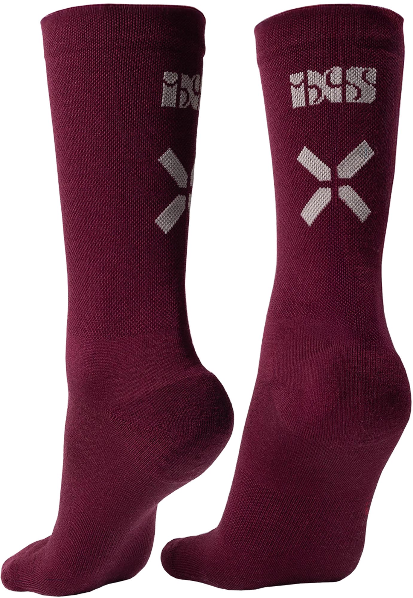 IXS Carve 1.0 Socken rot M Abbildung 2
