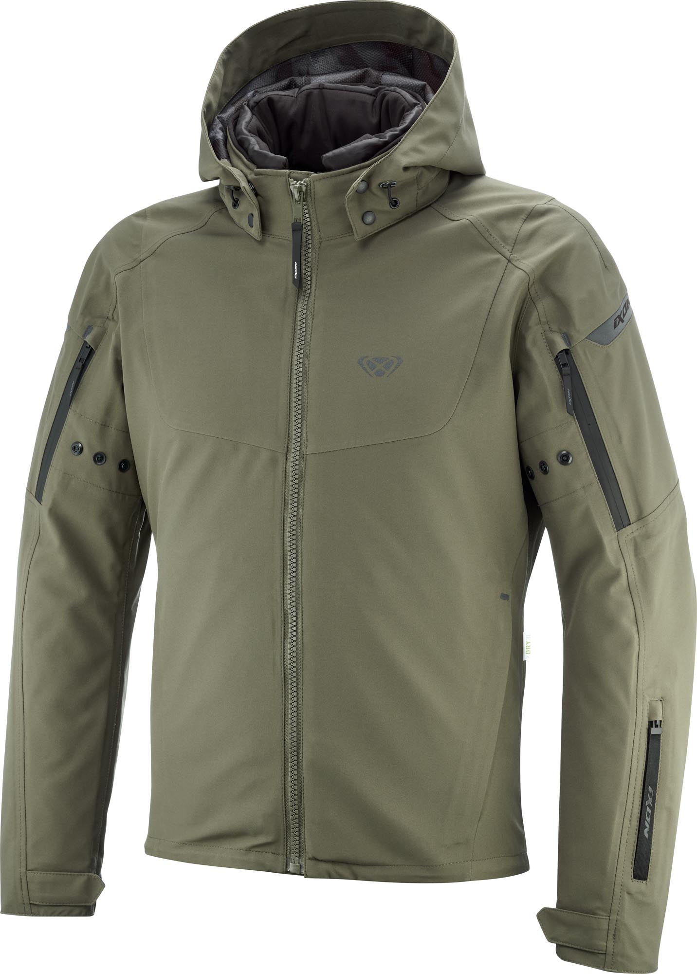 Ixon Burning waterproof Motorcycle Textile Jacket Khaki L Figure 1