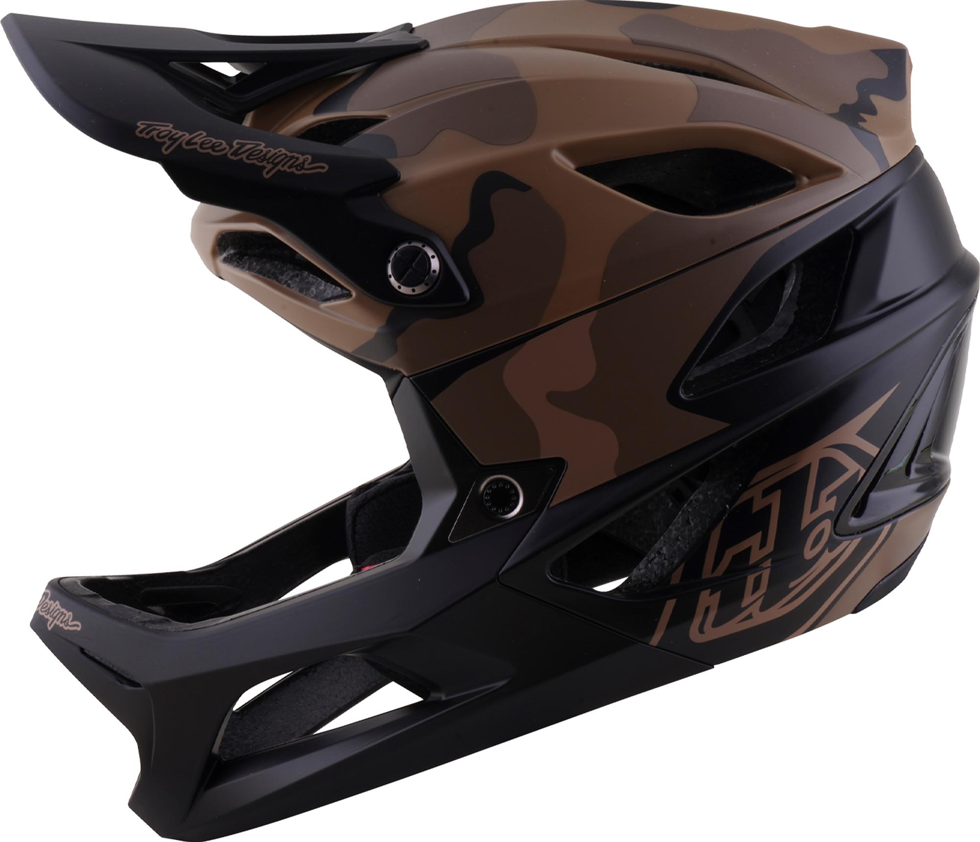 Troy Lee Designs Stage 2 MIPS Split Enduro MTB sisak Sötétbarna/álcázó M-L (57/59) 6. ábráz