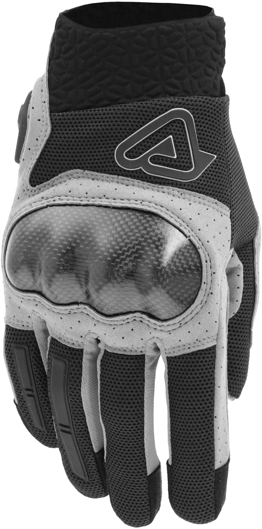 Acerbis Ramsey My Vented Pro Mesh Motorcycle Gloves black/grey XS Figure 5
