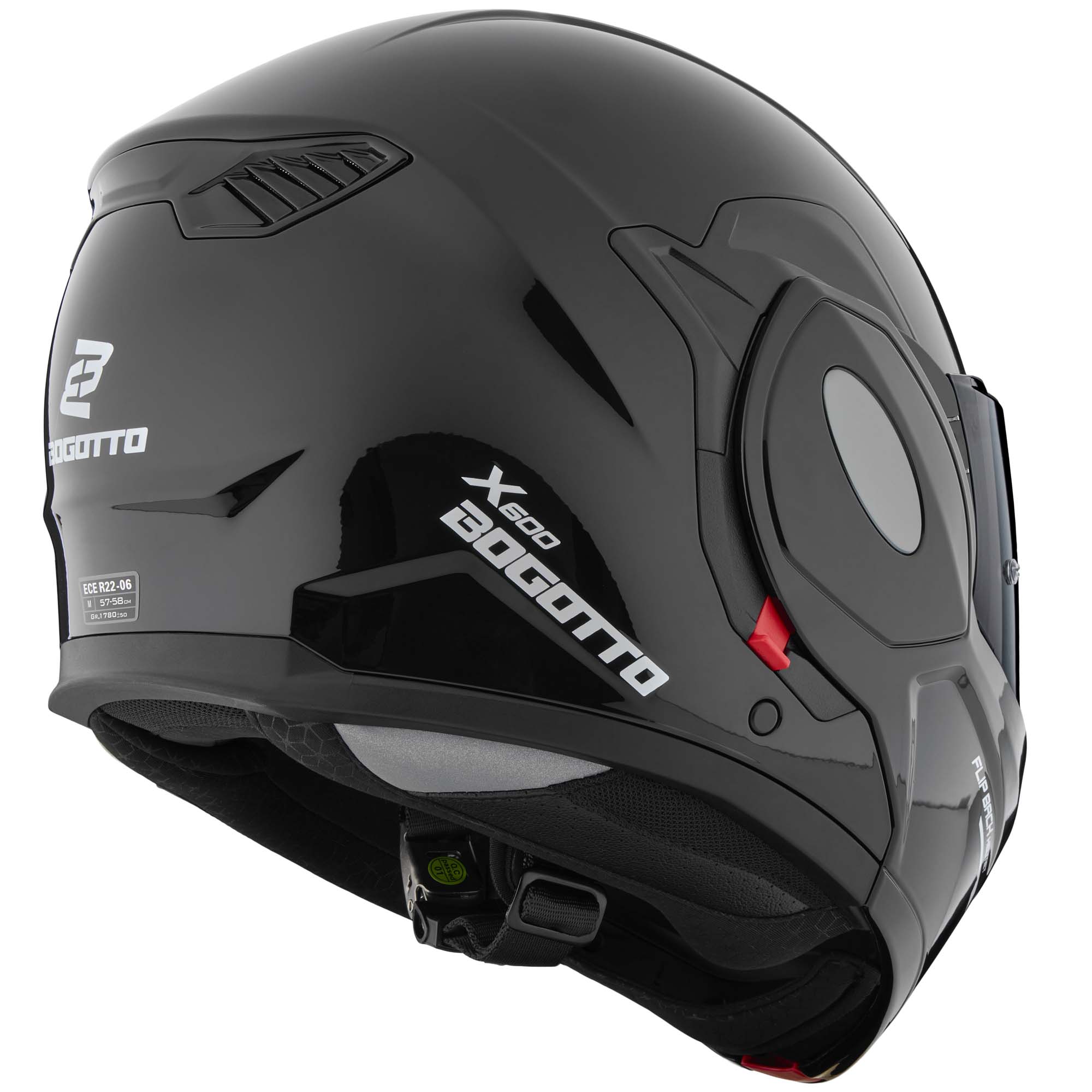 Bogotto FS-X600 Cască negru M Figura 4