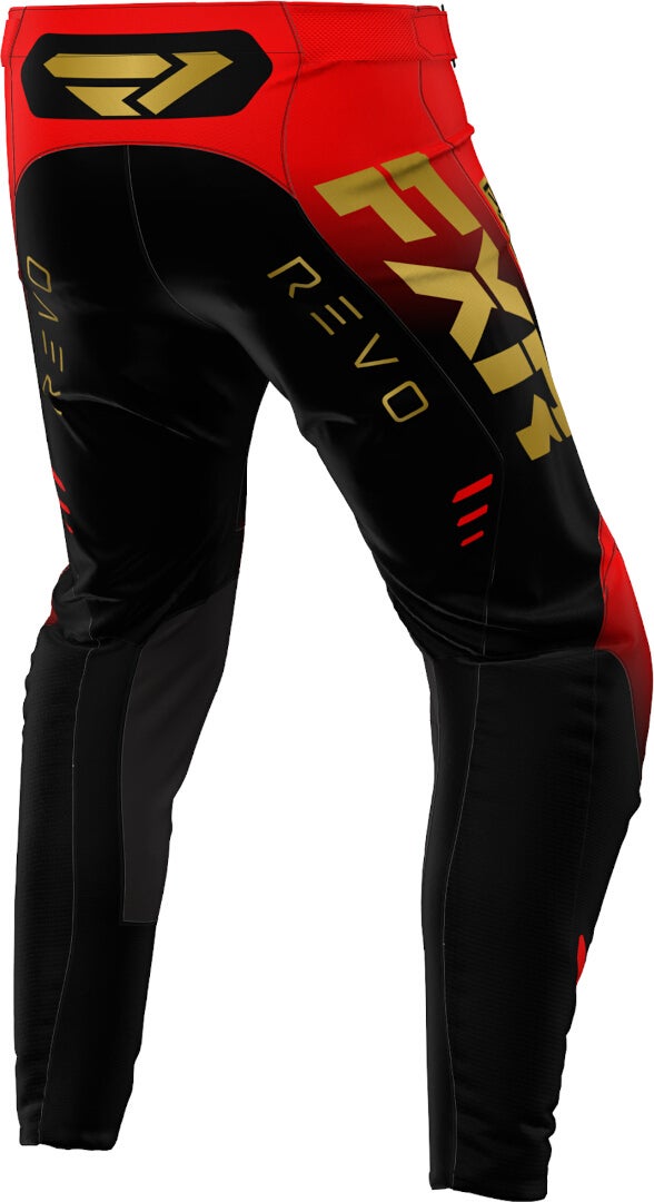 FXR Revo 2024 Motocross bukser sort/rød 30 Figur 4
