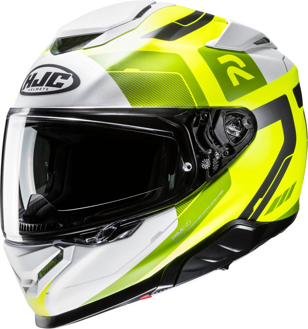 HJC RPHA 71 Cozad Helmet white/green/yellow L (58/59) Figure 1