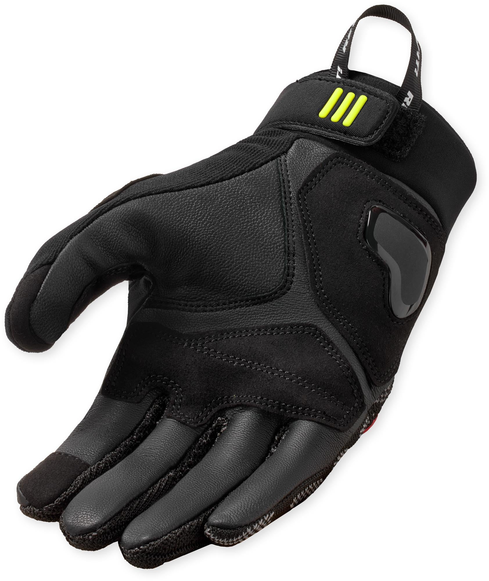 Revit Hyperspeed 3 Motorcycle Gloves black/neon-yellow XL Figure 3