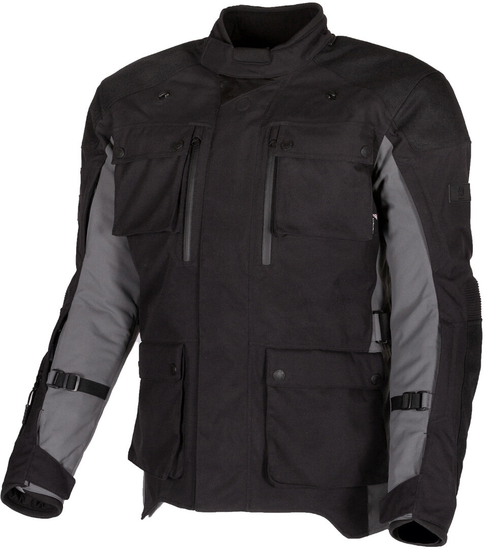 Merlin Solitude D3O Motorcycle Textile Jacket black/grey L Figure 3
